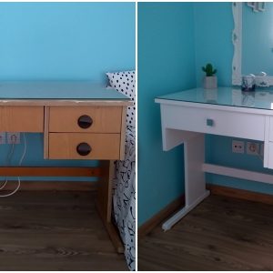 iroasztal felujitasa foliaval