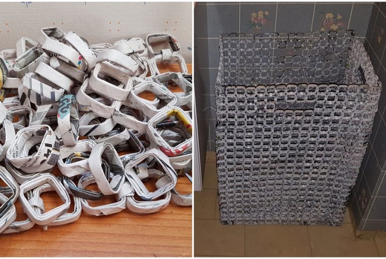 szennyestarto papirfonassal