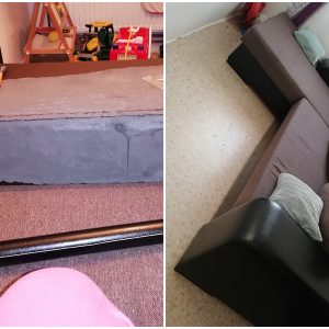 kanapefelujitas foliaval