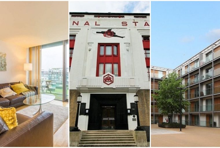 igy eltt az egykori arsenal stadionbol apartmanhaz