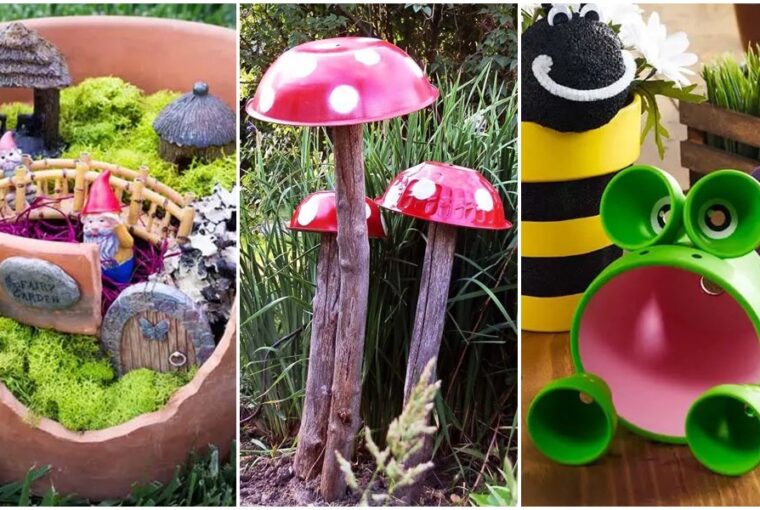 ujrahasznositas a kertben