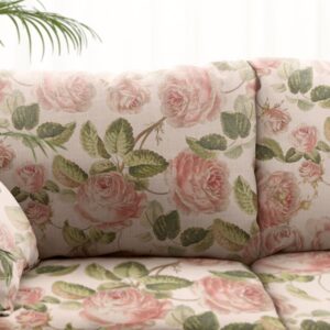 Living room sofa cushion, colorful interior design