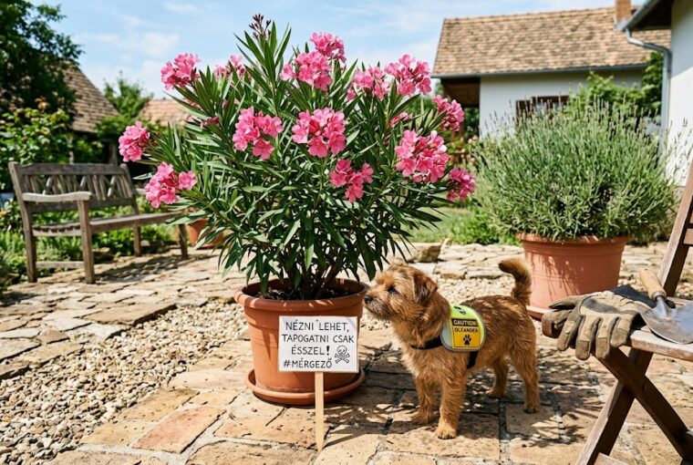 Szép, de nem simogatnivaló: ezért jobb óvatosnak lenni a leanderrel