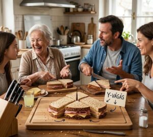 Vízszintesen, átlósan vagy Y-ban? Meglepően sokat számít, hogyan vágod fel a szendvicset