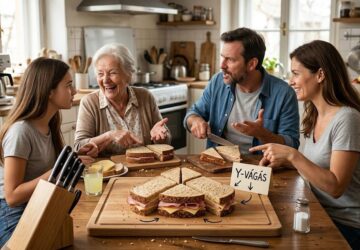 Vízszintesen, átlósan vagy Y-ban? Meglepően sokat számít, hogyan vágod fel a szendvicset