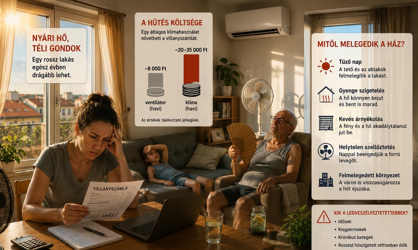 A hűtés is luxus lehet